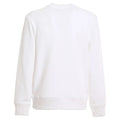 White - Back - Lacoste Unisex Adult Minecraft Long-Sleeved Sweatshirt