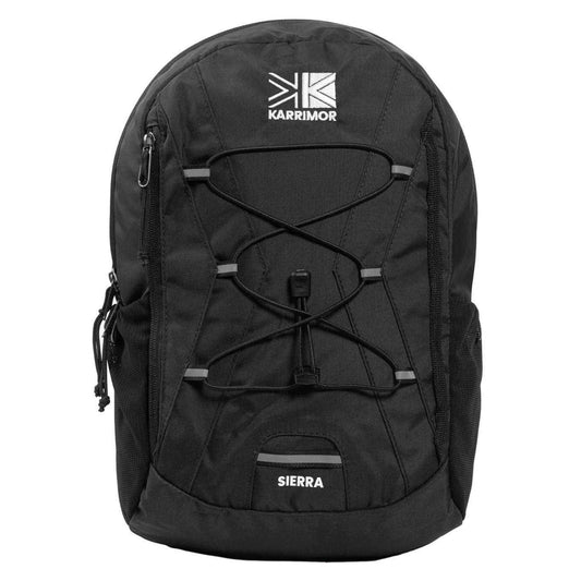 Black - Front - Karrimor Sierra Logo 10L Backpack