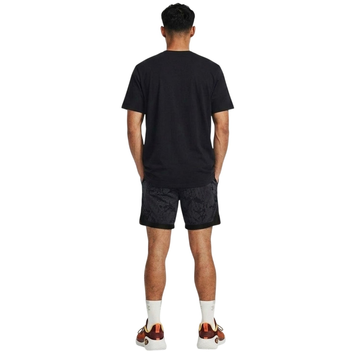 Black - Back - Under Armour Mens Relaxed Fit T-Shirt