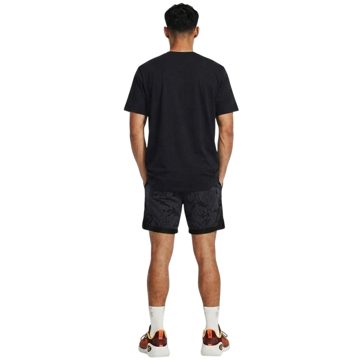 Black - Back - Under Armour Mens Relaxed Fit T-Shirt