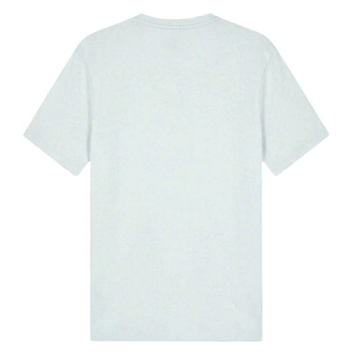 Aqua Grey - Back - Armani Exchange Mens Lettering Logo T-Shirt