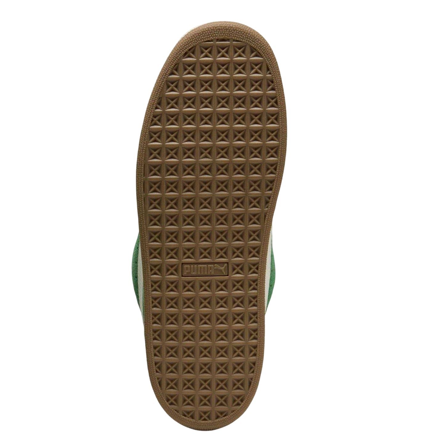 Green-White - Pack Shot - Puma Mens XL Suede Trainers