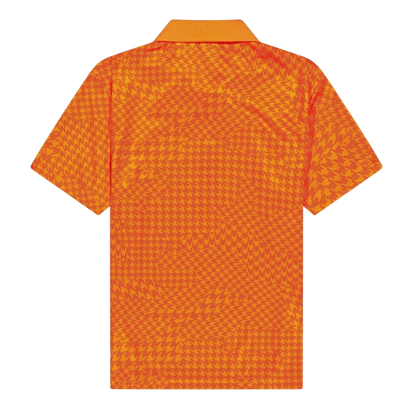 Orange - Back - Puma Boys New Wave Camo Polo Shirt