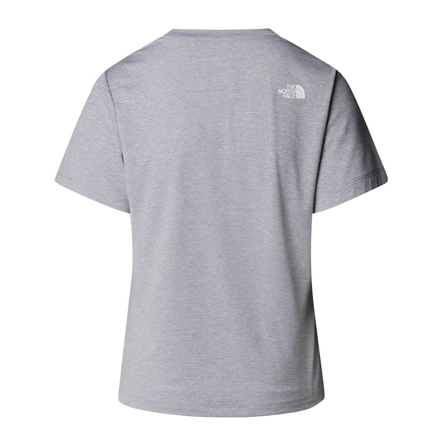 Grey Heather - Back - The North Face Womens-Ladies Flex T-Shirt