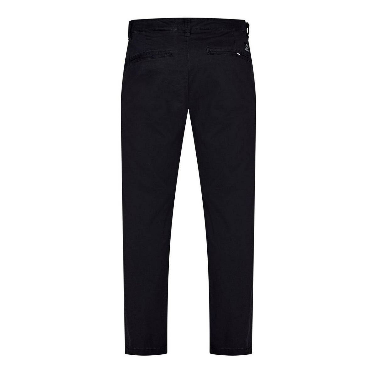 Black - Back - Timberland Mens Twill Straight Chinos