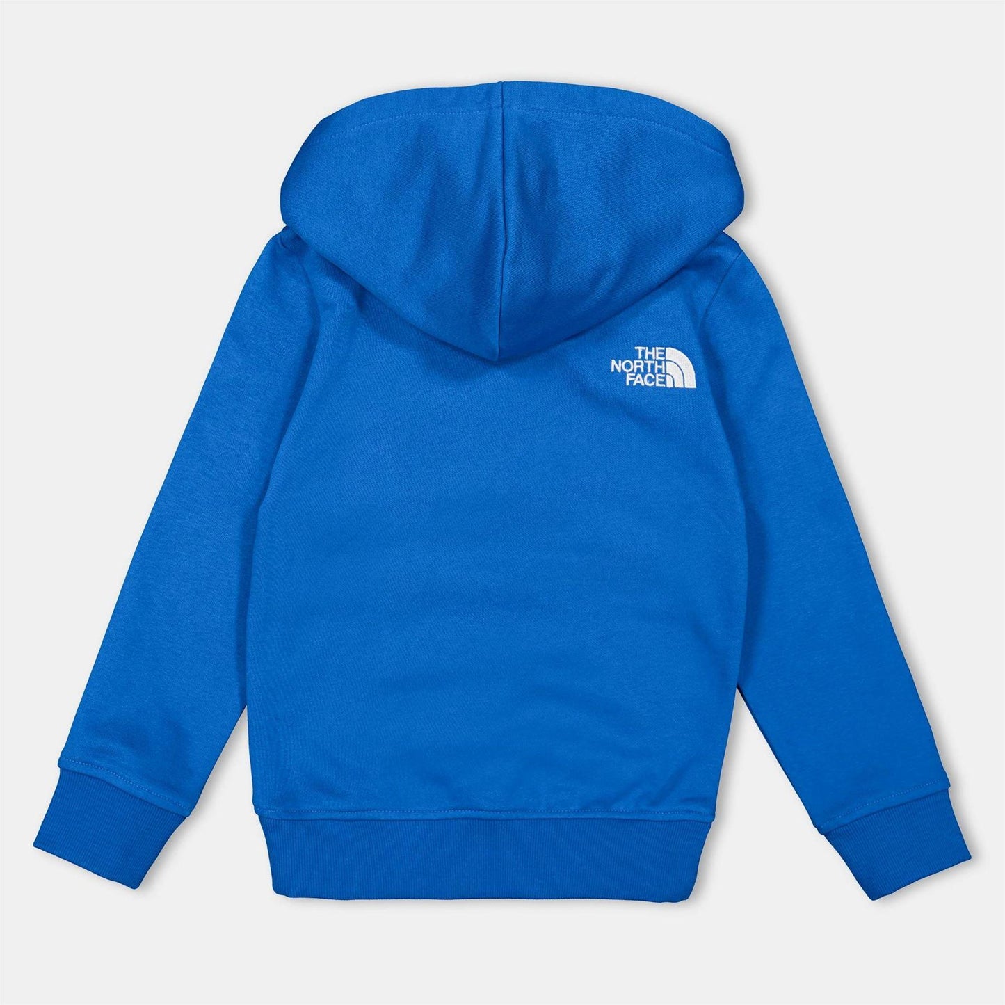 Dark Blue - Back - The North Face Boys Drew Peak Cotton Fleece Lined Relaxed Fit Hoodie
