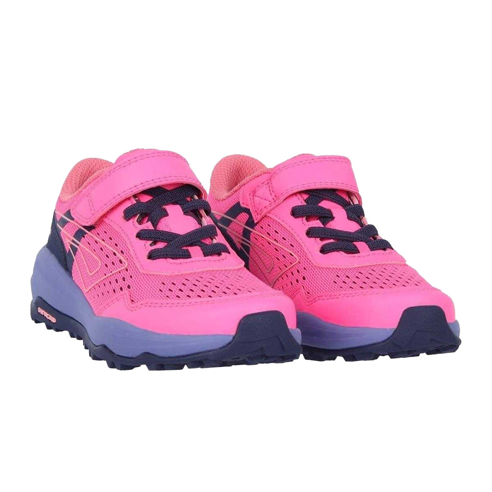 Pink-Navy - Pack Shot - Karrimor Girls Tempo Trail Trainers