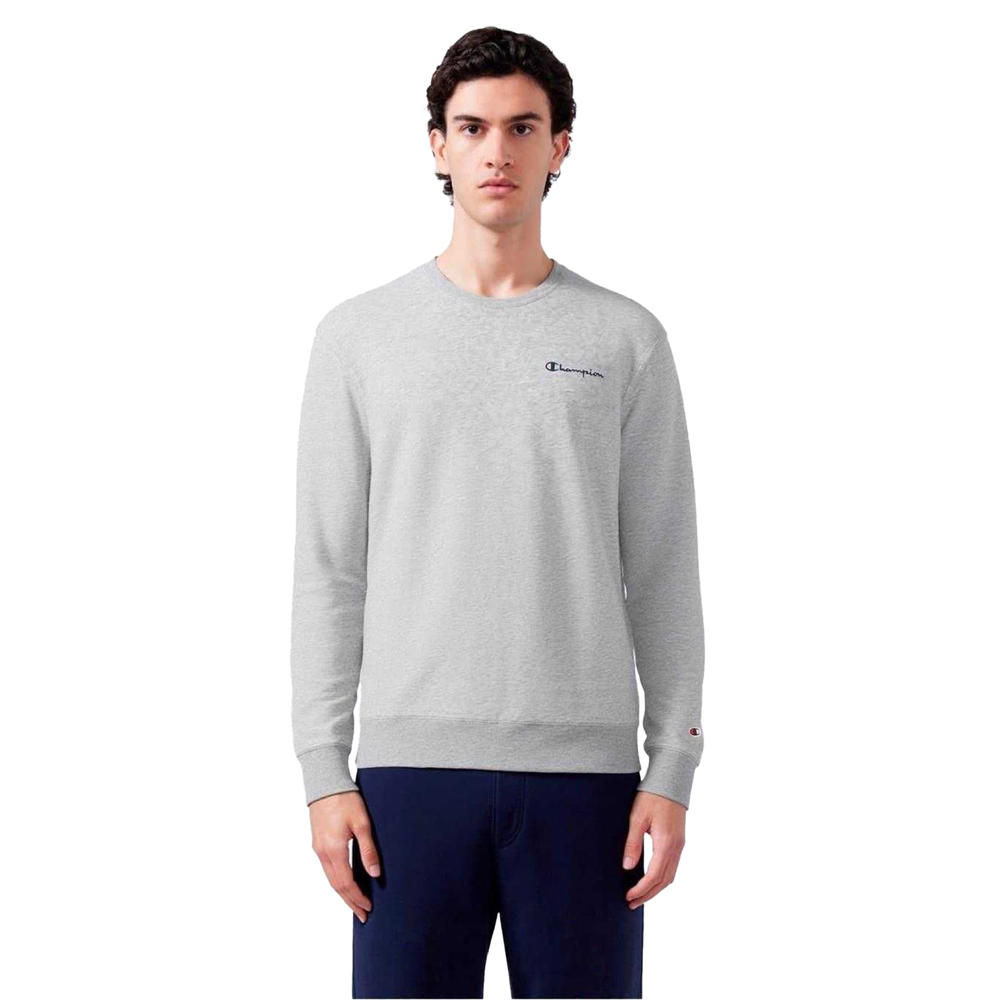 Grey - Lifestyle - Champion Mens Icons Fleece Sweatshirt