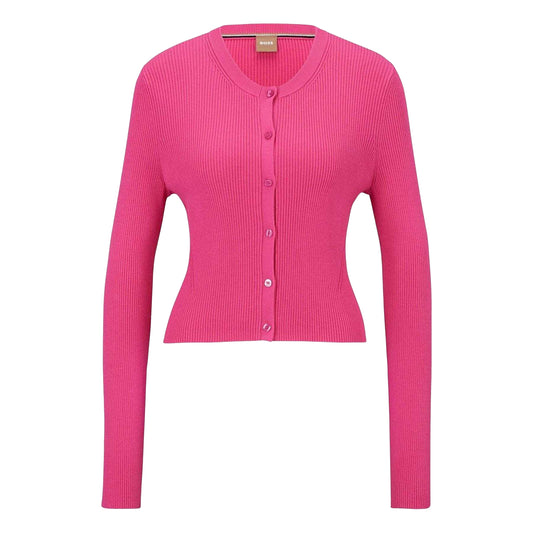 Pink Blend - Front - Boss Womens-Ladies Fahara Cardigan