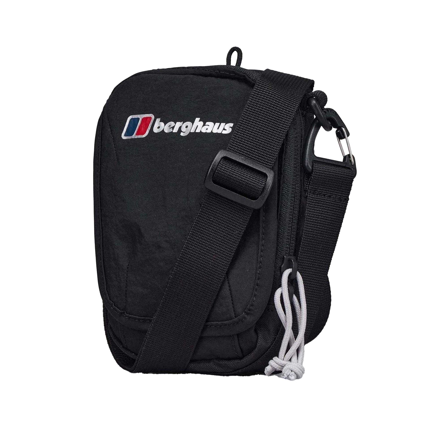 Black - Pack Shot - Berghaus Logo Crossbody Bag