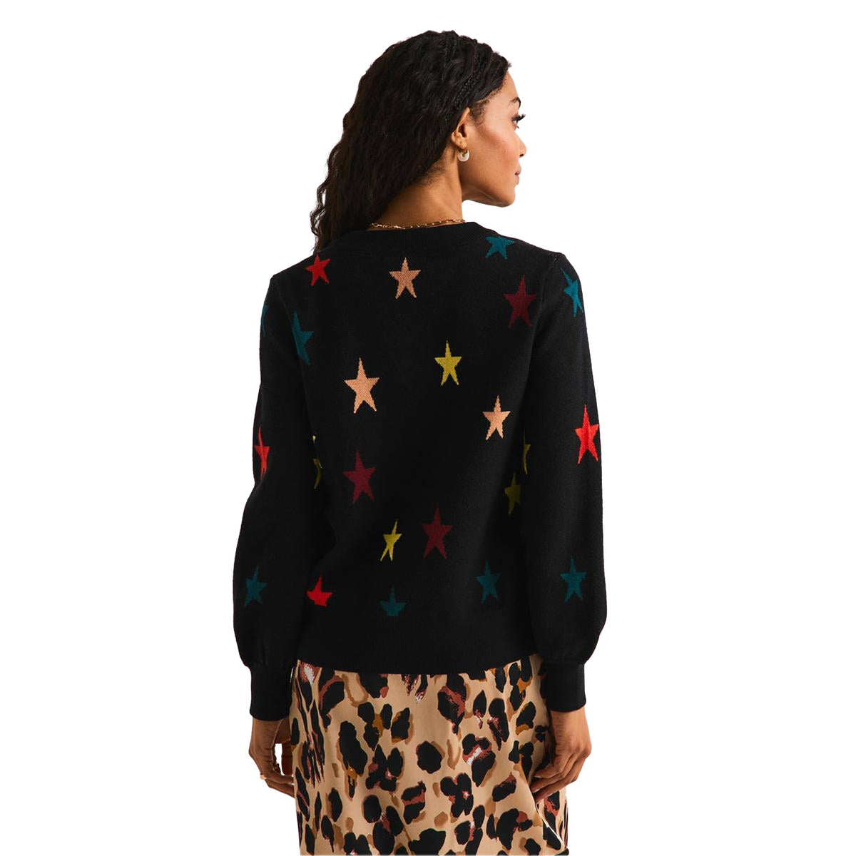 Black Melange - Lifestyle - Never Fully Dressed Womens-Ladies Bishop Cardigan