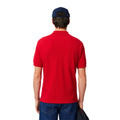 Red - Back - Lacoste Mens L.12.12 Original Pique Classic Polo Shirt