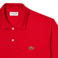 Red - Lifestyle - Lacoste Mens L.12.12 Original Pique Classic Polo Shirt