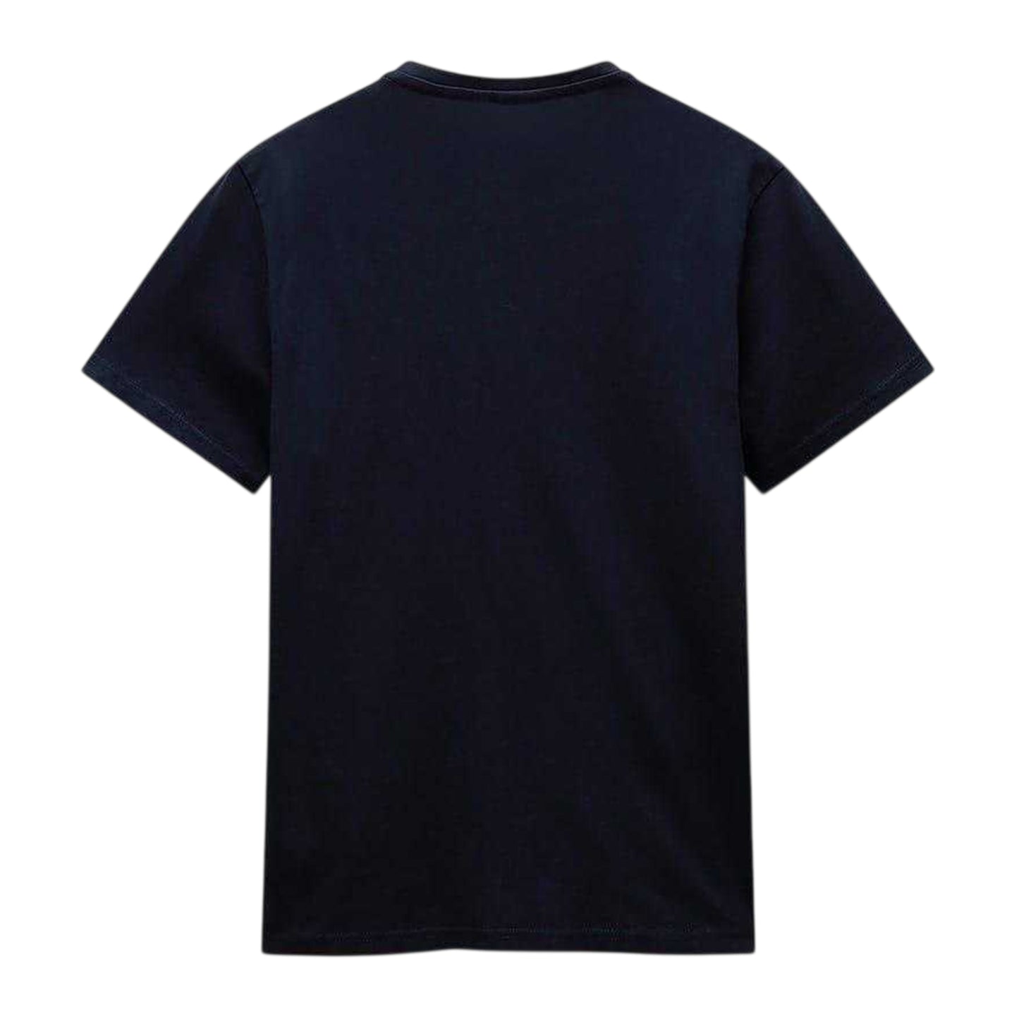 Marine Blue - Back - Napapijri Mens Salis Logo Short-Sleeved T-Shirt