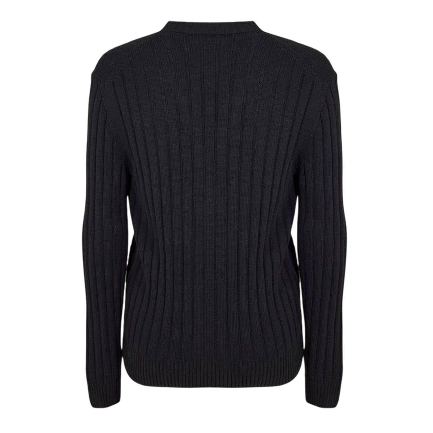 Black - Back - Boss Mens Losilvio Cardigan