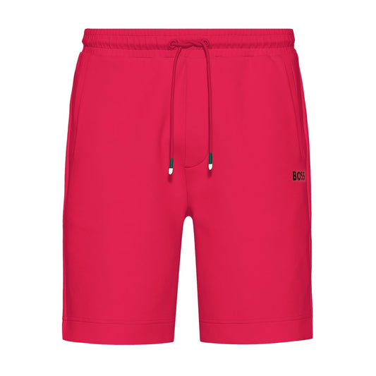 Medium Pink - Front - Boss Unisex Adult Headlo Polycotton Shorts