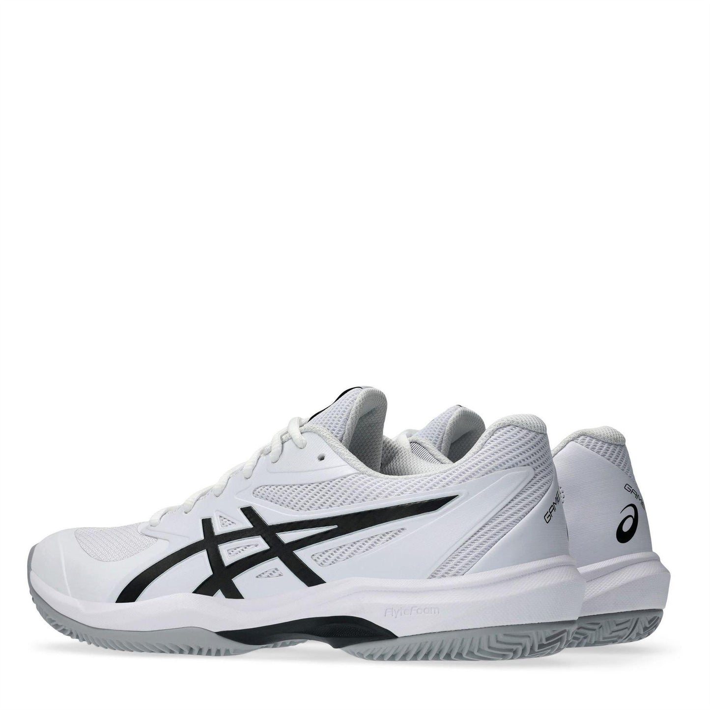 White-Clay - Pack Shot - Asics Mens Game FF Tennis Shoes
