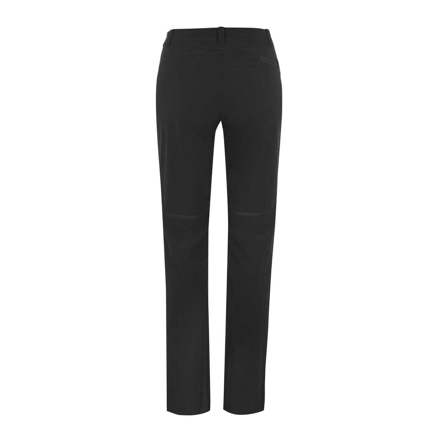 Black - Back - Mammut Womens-Ladies Straight Leg Hiking Trousers