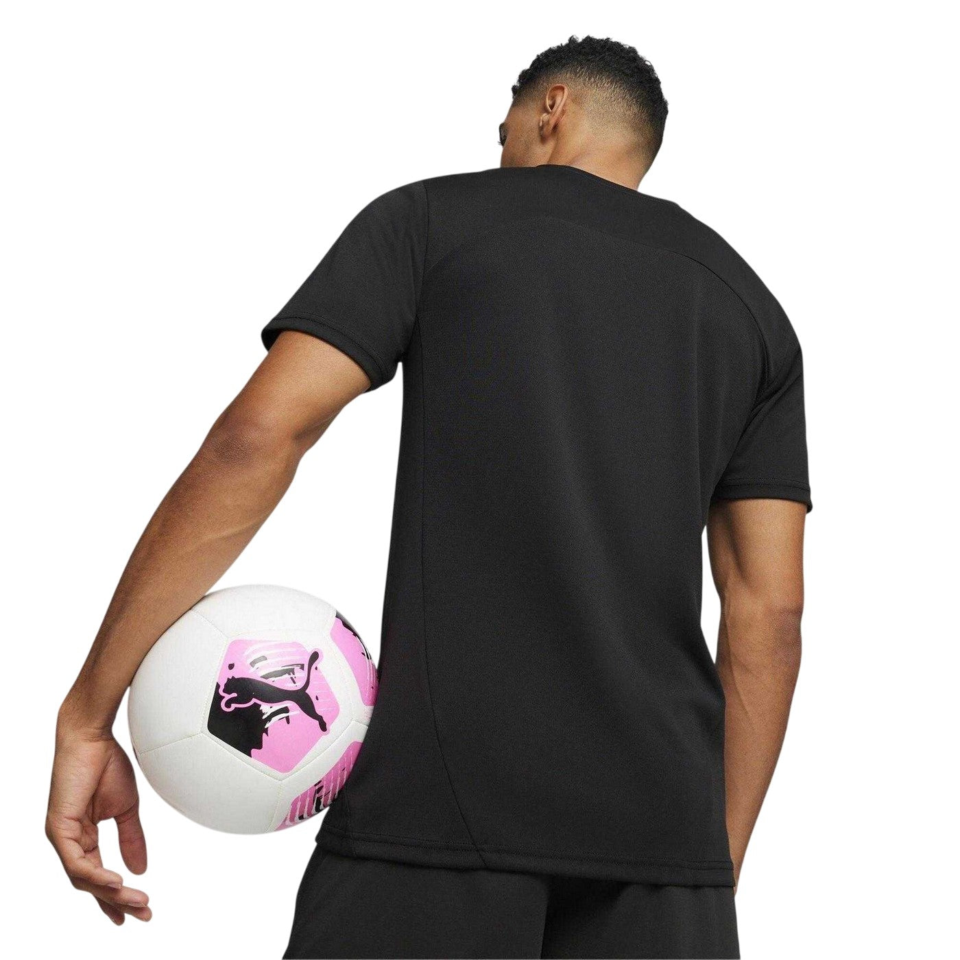 Black - Pack Shot - Puma Mens TeamFinal Training T-Shirt