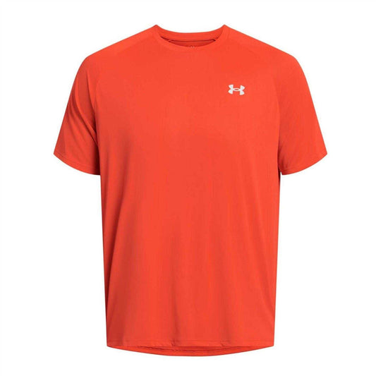 Orange - Front - Under Armour Mens Reflective Detail Raglan T-Shirt