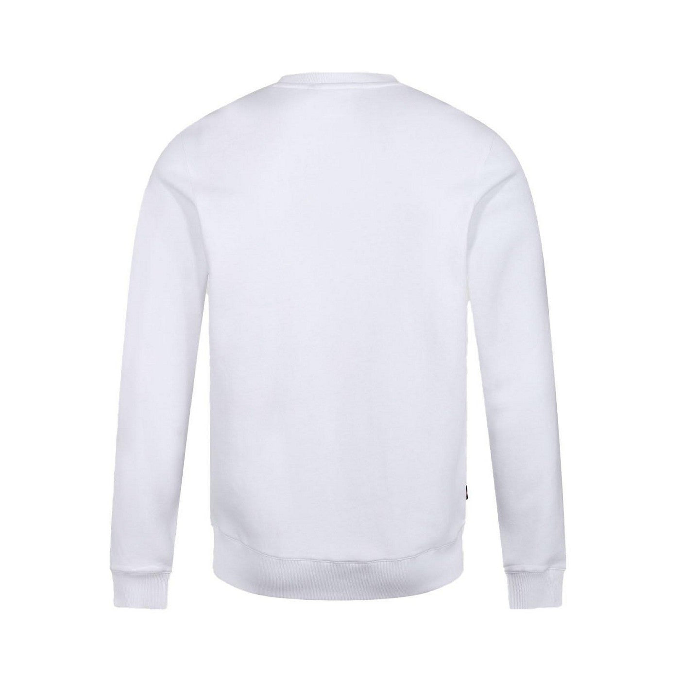 White-Black - Back - Luke Mens Lettering Sweatshirt