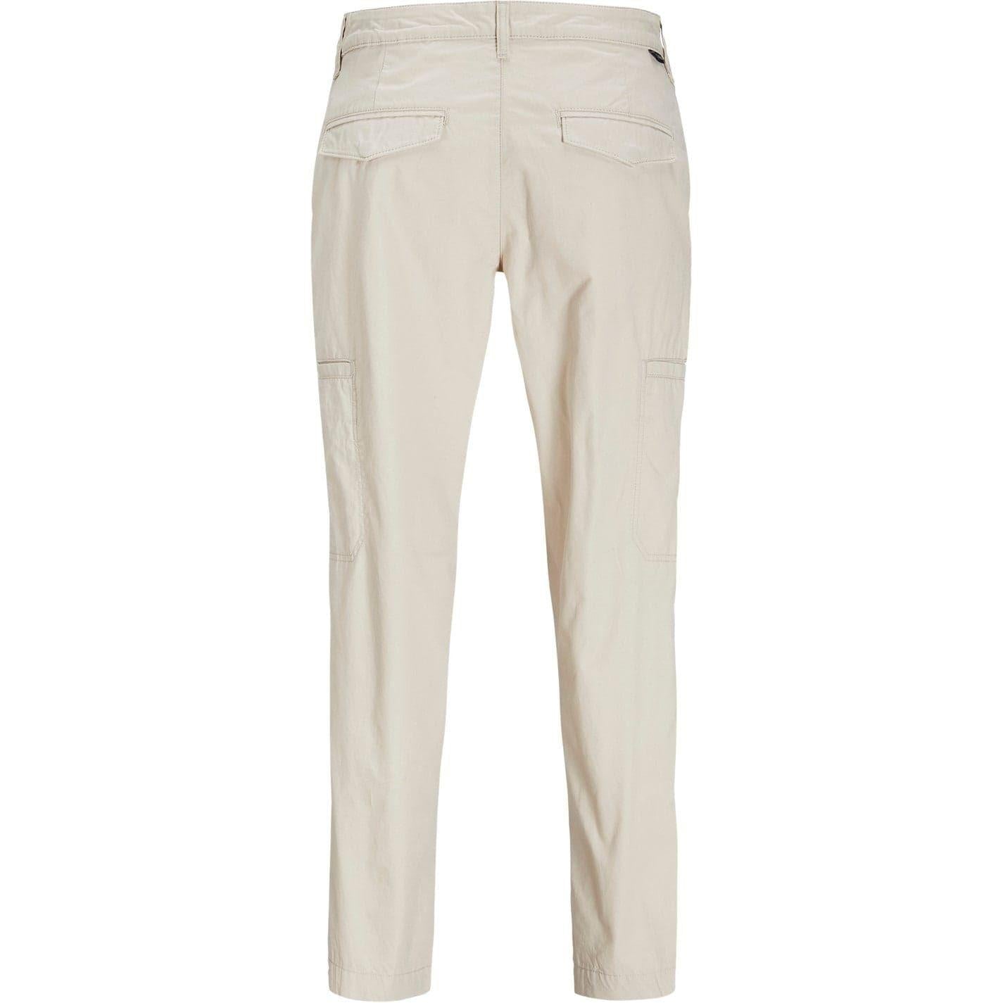 Moonbeam - Back - Jack And Jones Mens Plain Cargo Trousers