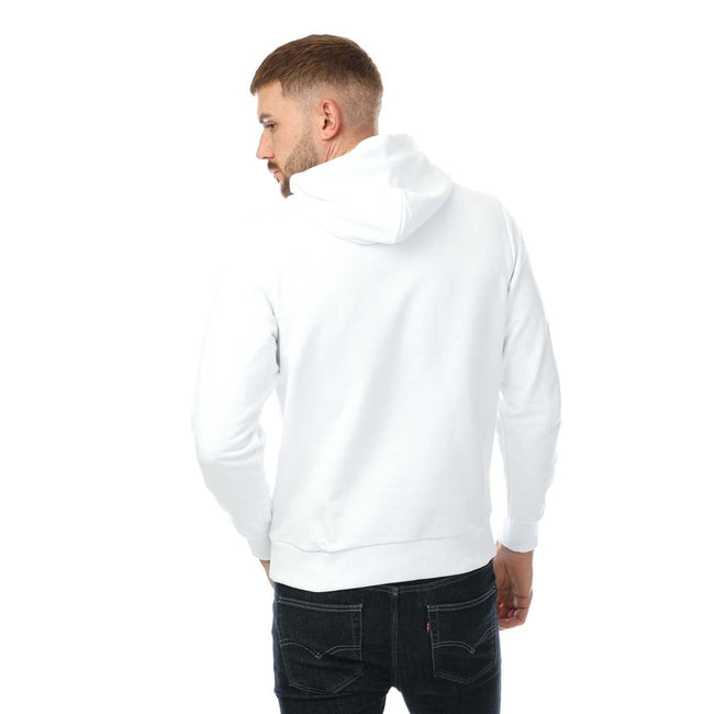 White - Back - Diesel Mens S-Girk Cuty Felpa Hoodie