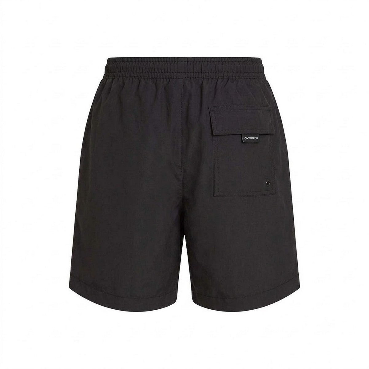 Black - Back - Calvin Klein Boys Slim Swimming Board Shorts