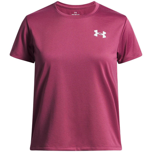 Fuchsia - Front - Under Armour Childrens-Kids Tech Performance T-Shirt