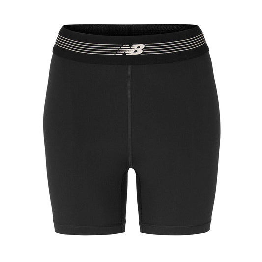 Black - Front - New Balance Womens-Ladies AC Cycling Shorts