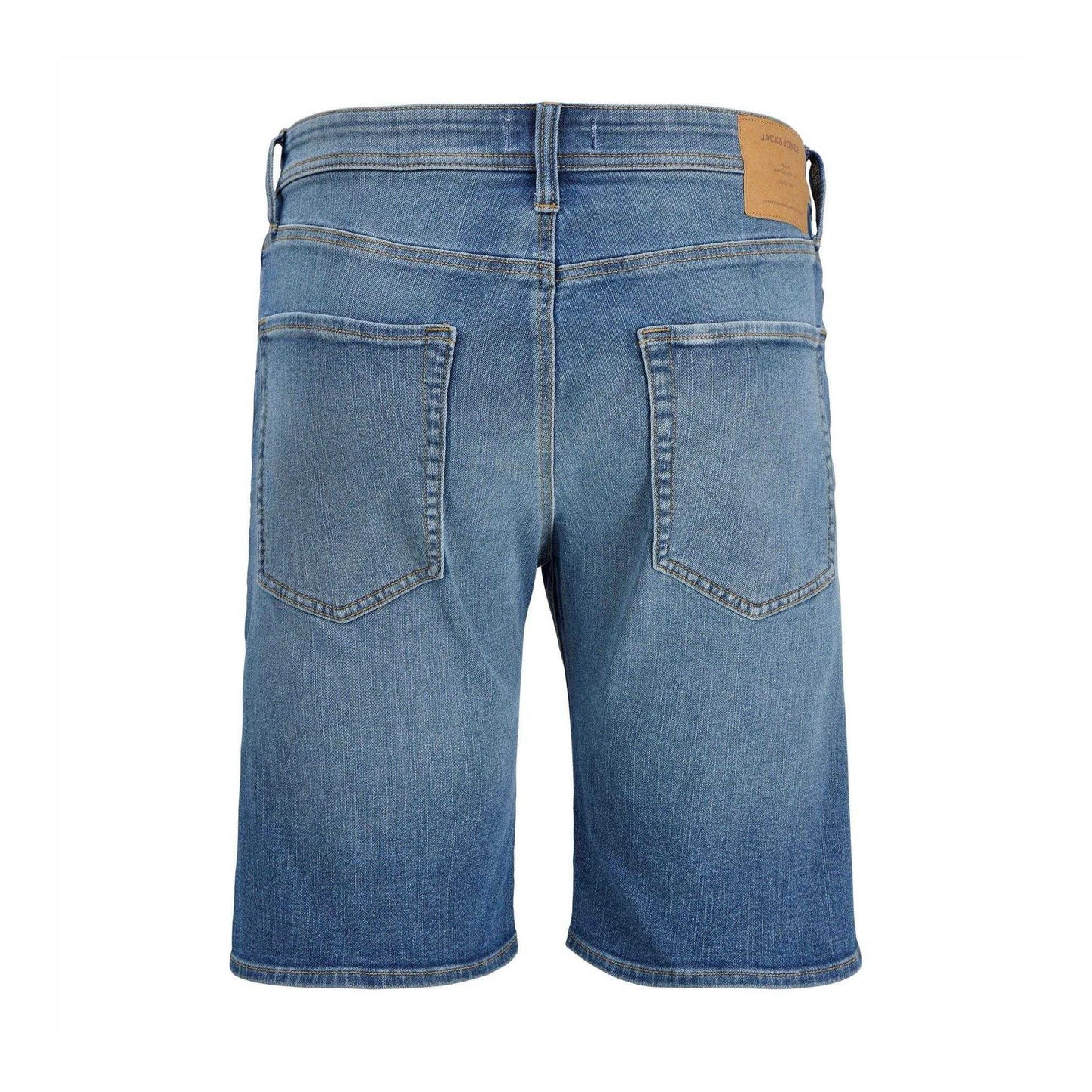 Blue Denim - Back - Jack And Jones Childrens-Kids Denim Shorts