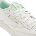 White - Pack Shot - Reebok Childrens-Kids Club C Leather Trainers