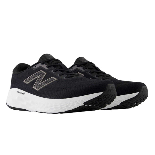 Black-White - Front - New Balance Mens Evoz V4 Shoes