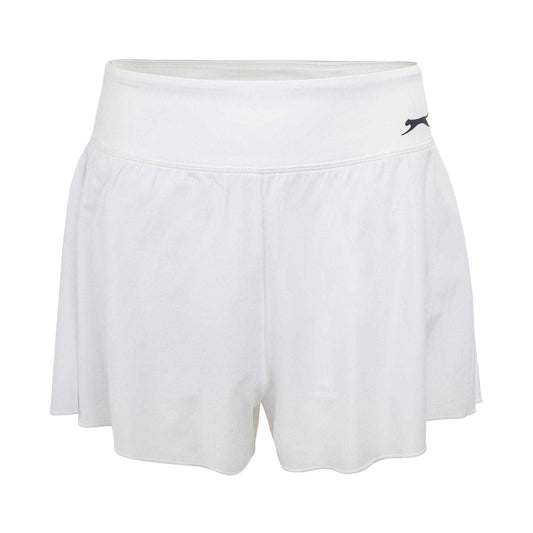 White - Front - Slazenger Womens-Ladies Court Lightweight Shorts