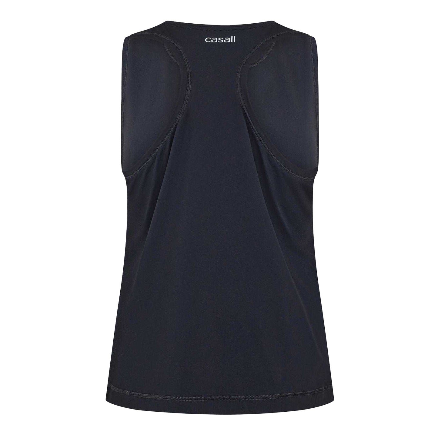 Black - Back - Casall Womens-Ladies Performance Gym Vest Top