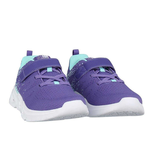 Purple-Cyan - Front - Karrimor Childrens-Kids Light Up Trainers