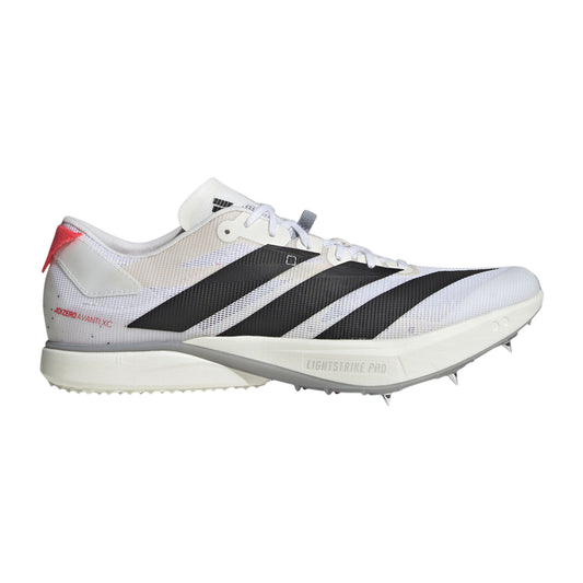 White-Black-Red - Front - Adidas Unisex Adult Finesse Low Running Shoes