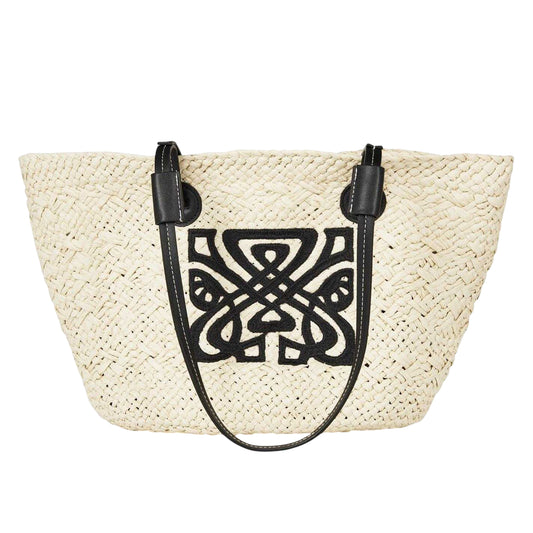 Natural Blend - Front - Biba Straw Beach Tote Bag