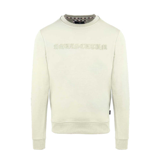 Butter - Front - Aquascutum Mens Ribbed Collar Sweatshirt