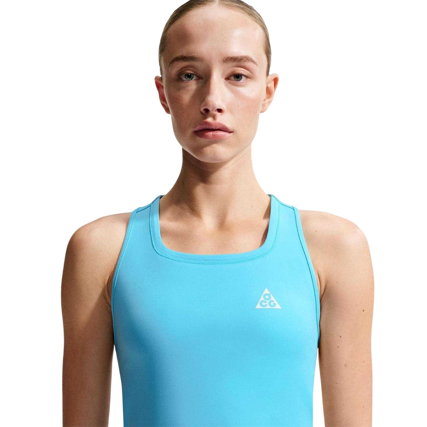 Baltic Blue - Side - Nike Womens-Ladies ACG Performance Lightweight Sleeveless Vest Top
