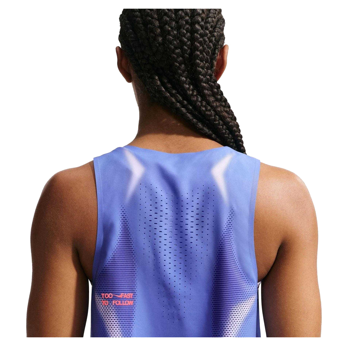 Sapphire-Lava - Lifestyle - Nike Womens-Ladies Aeroswift Vest Top