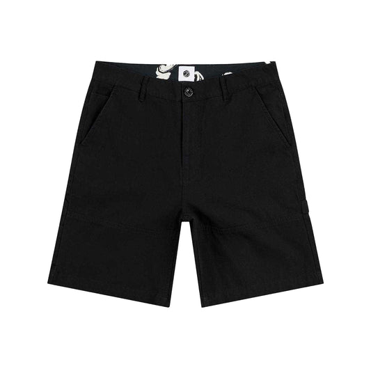 Black - Front - Pretty Green Mens Stamford Cargo Shorts