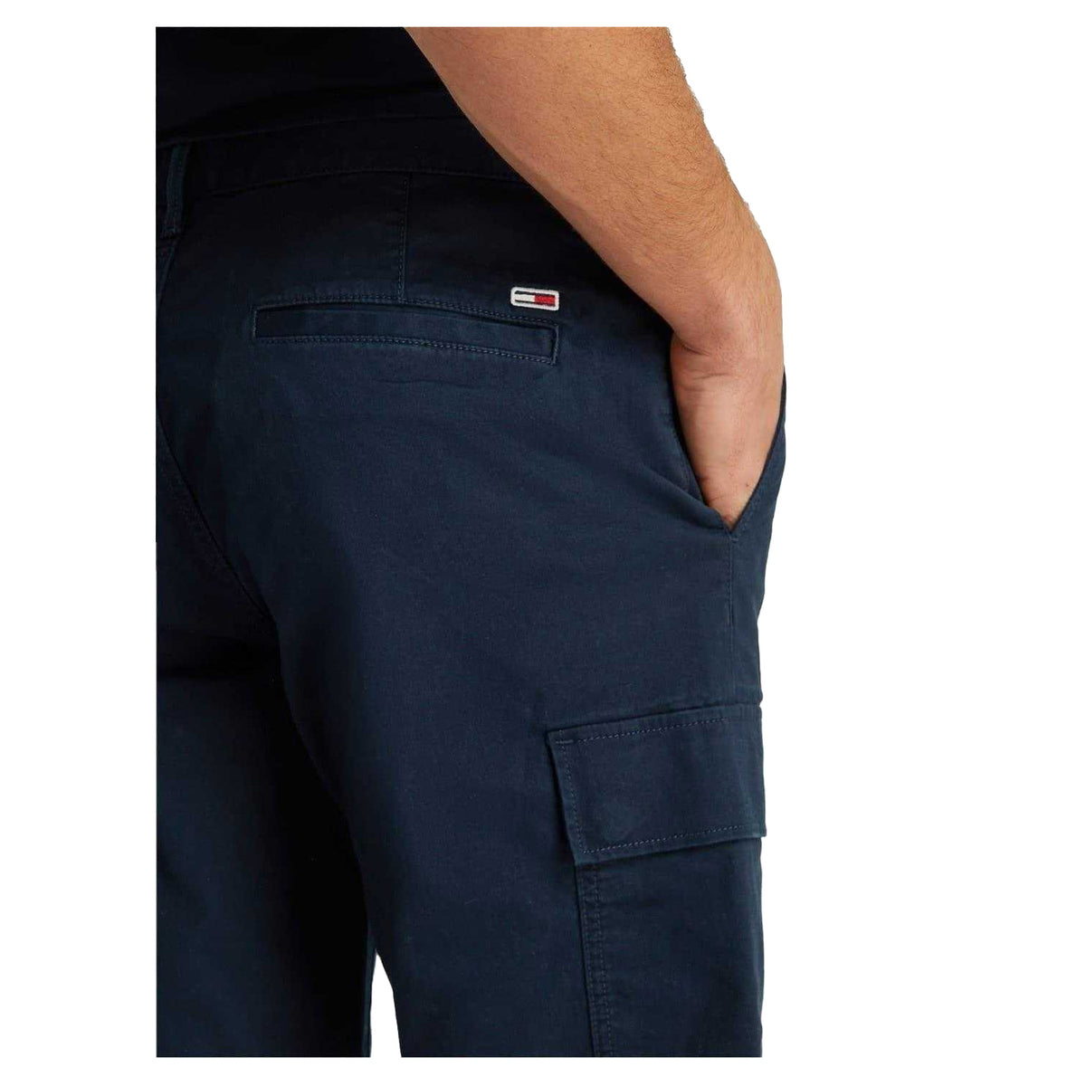 Dark Navy - Lifestyle - Tommy Jeans Mens Regular Cargo Shorts