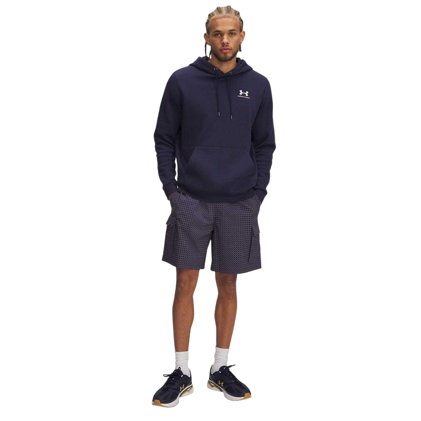 Blue - Lifestyle - Under Armour Mens Holiday Vibe Cargo Shorts