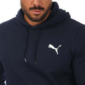 Navy - Lifestyle - Puma Mens Essentials Small Logo Hoodie