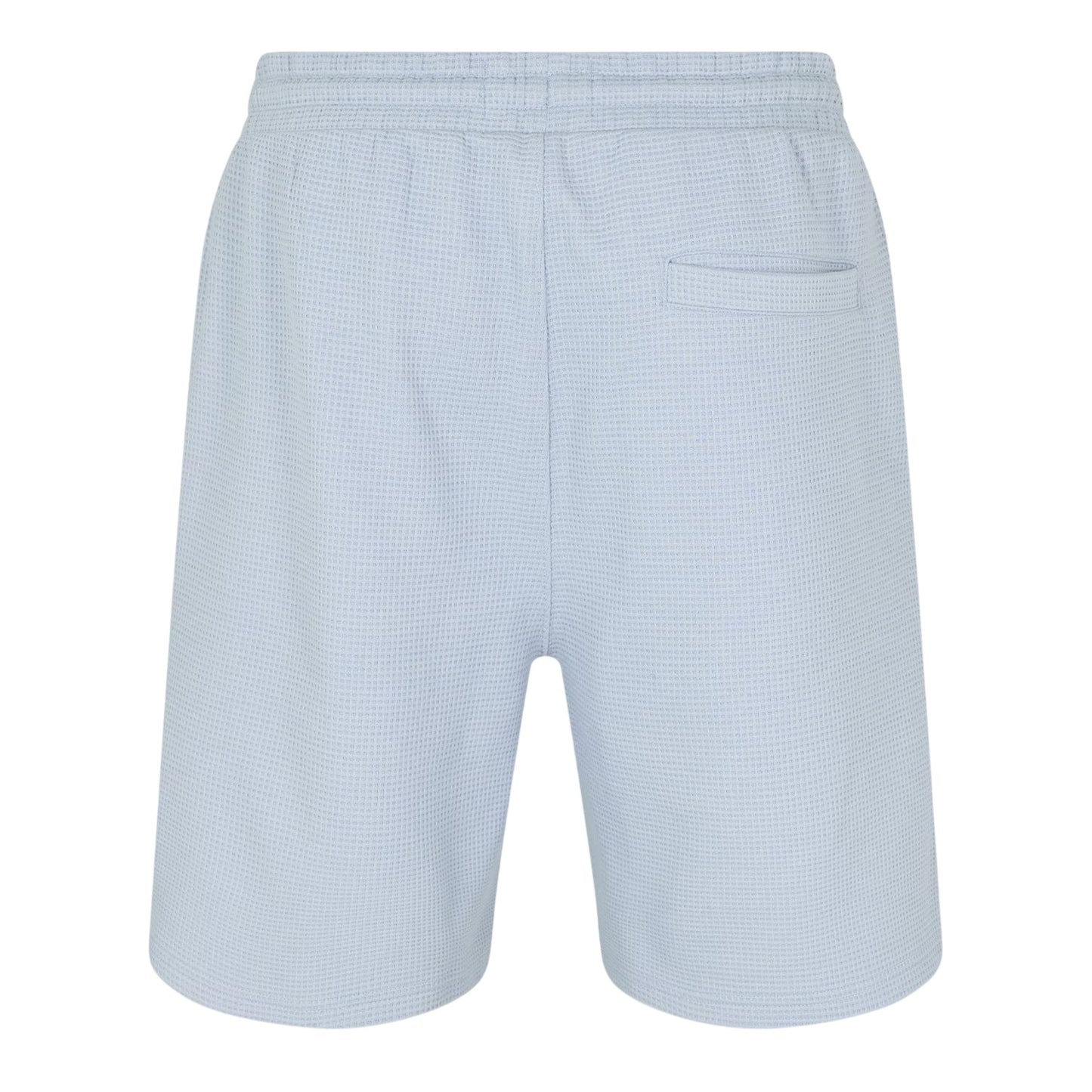 Blue - Back - Firetrap Mens Waffle Sweat Shorts