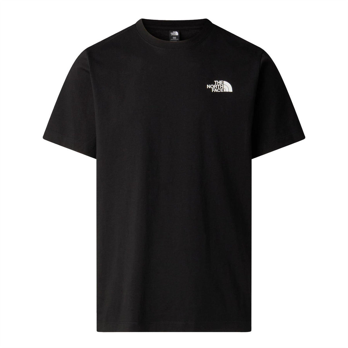 Black - Back - The North Face Mens Nse Back Print Classic T-Shirt