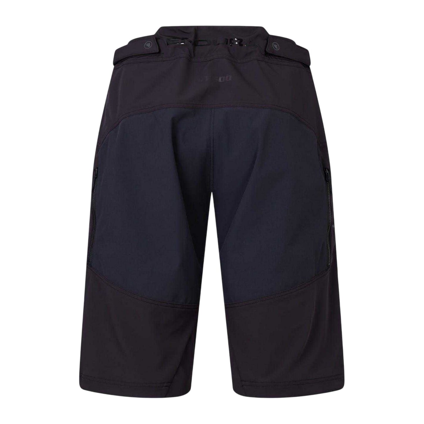 Black - Back - Endura Mens Spray Baggy Cycling Shorts