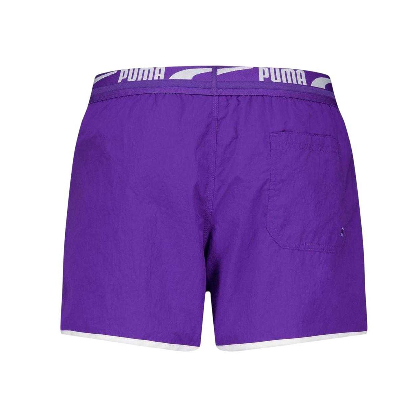 Violet Purple - Back - Puma Mens Lightweight Swim Shorts
