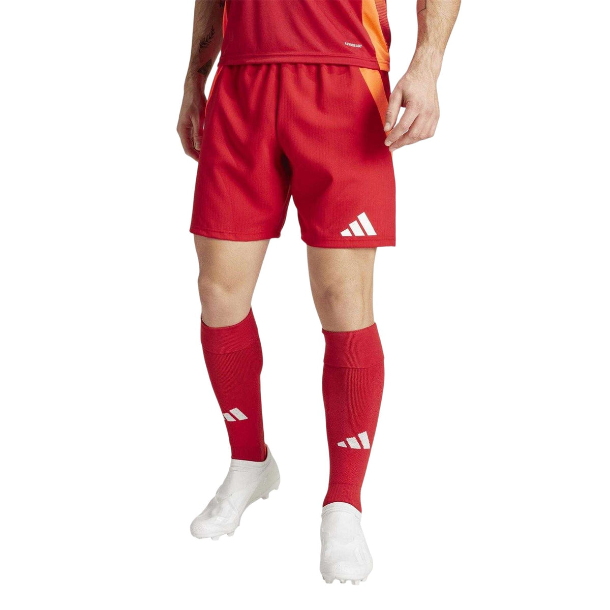 Team Power Red - Lifestyle - Adidas Mens Tiro 24 Football Shorts